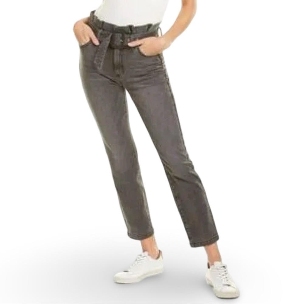 Sam Edelman The Dani Trouser Size 26 Casual Preppy Neutral Minimalist Denim
